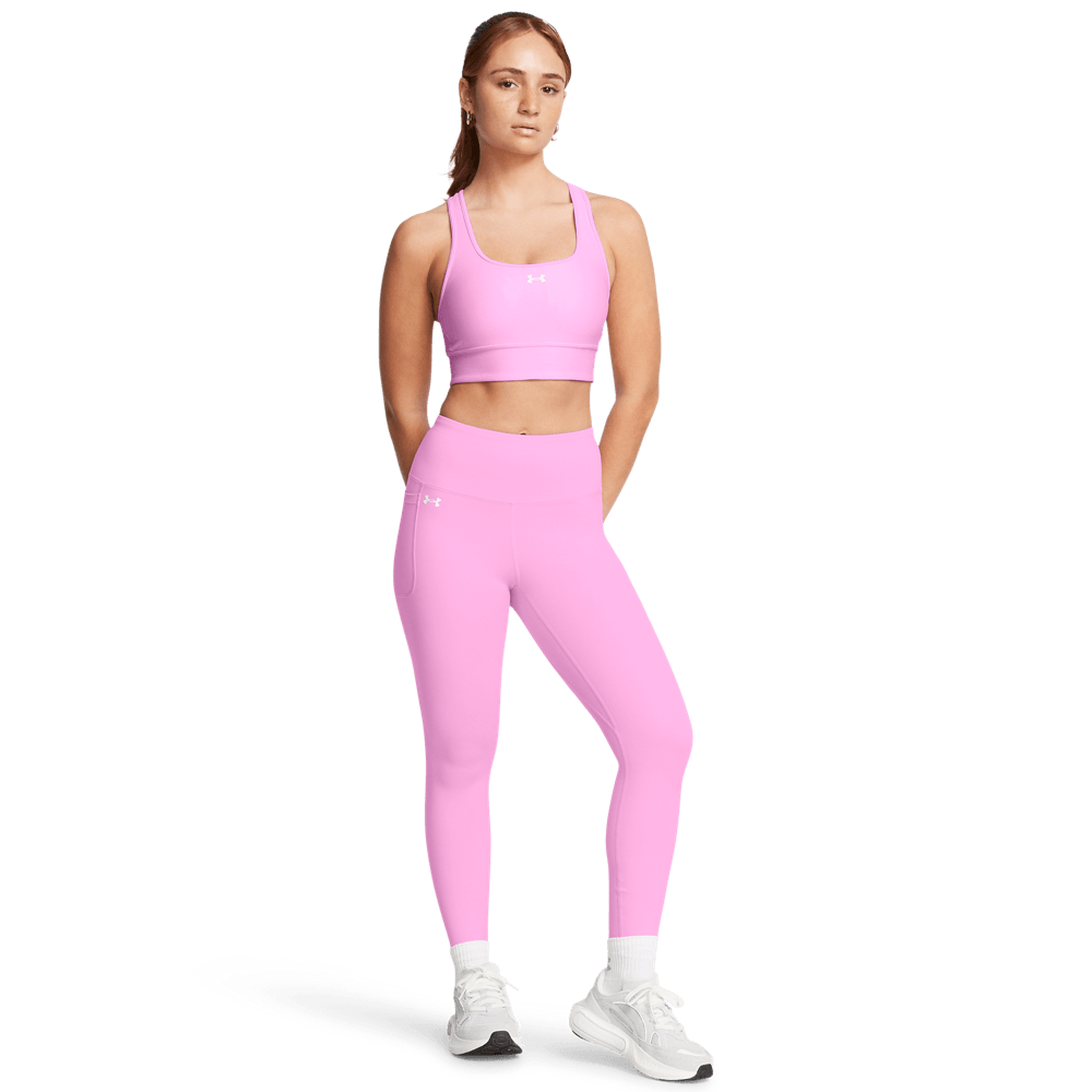 UA Ion Ankle Leg Licra rosado de mujer para entrenamiento