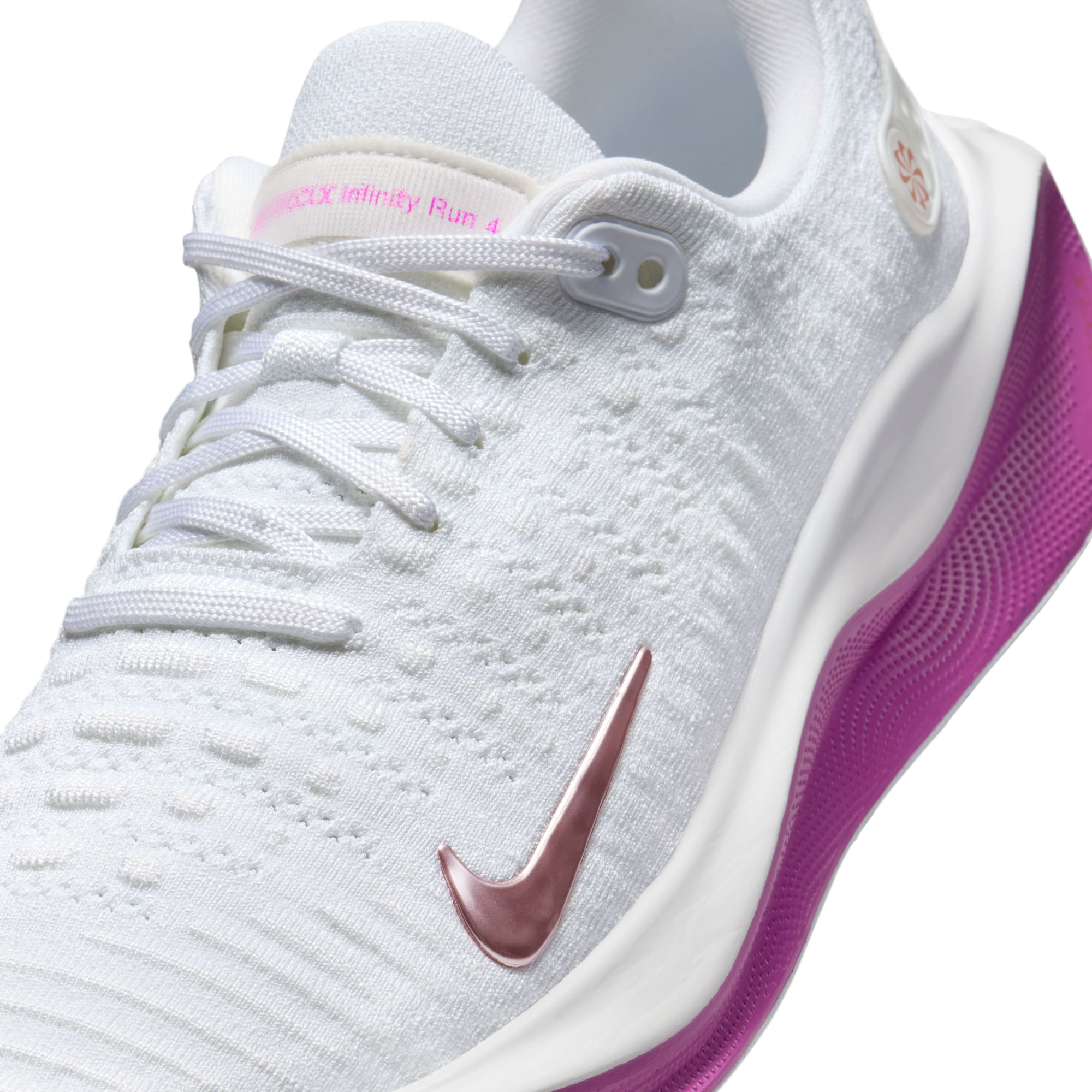 Nike W Nike Reactx Infinity Run 4 Tenis blanco de mujer para correr
