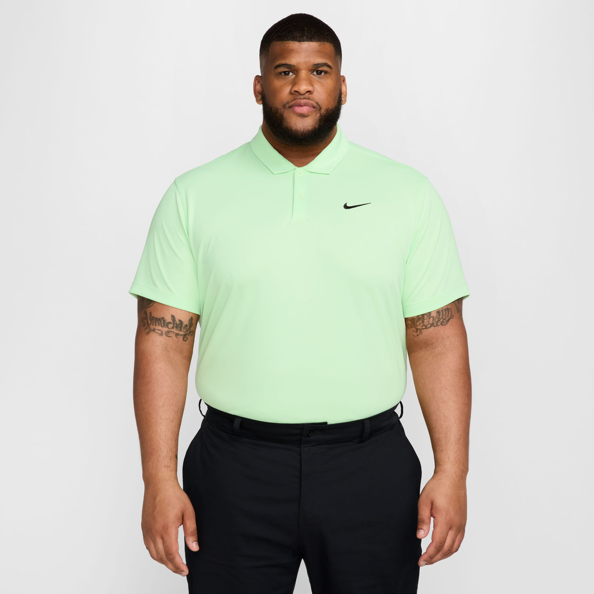 Nike M Nkct Df Polo Solid Polo verde de hombre para tenis