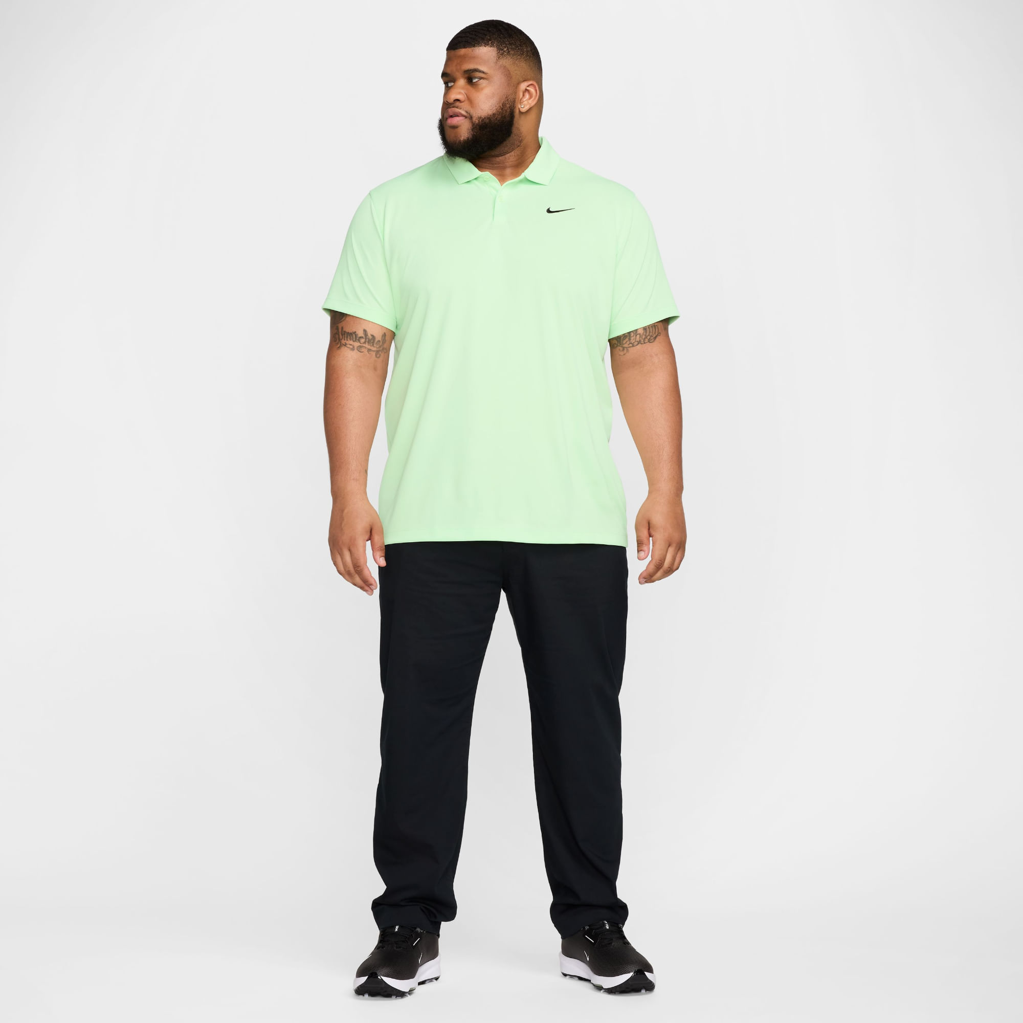 Nike M Nkct Df Polo Solid Polo verde de hombre para tenis