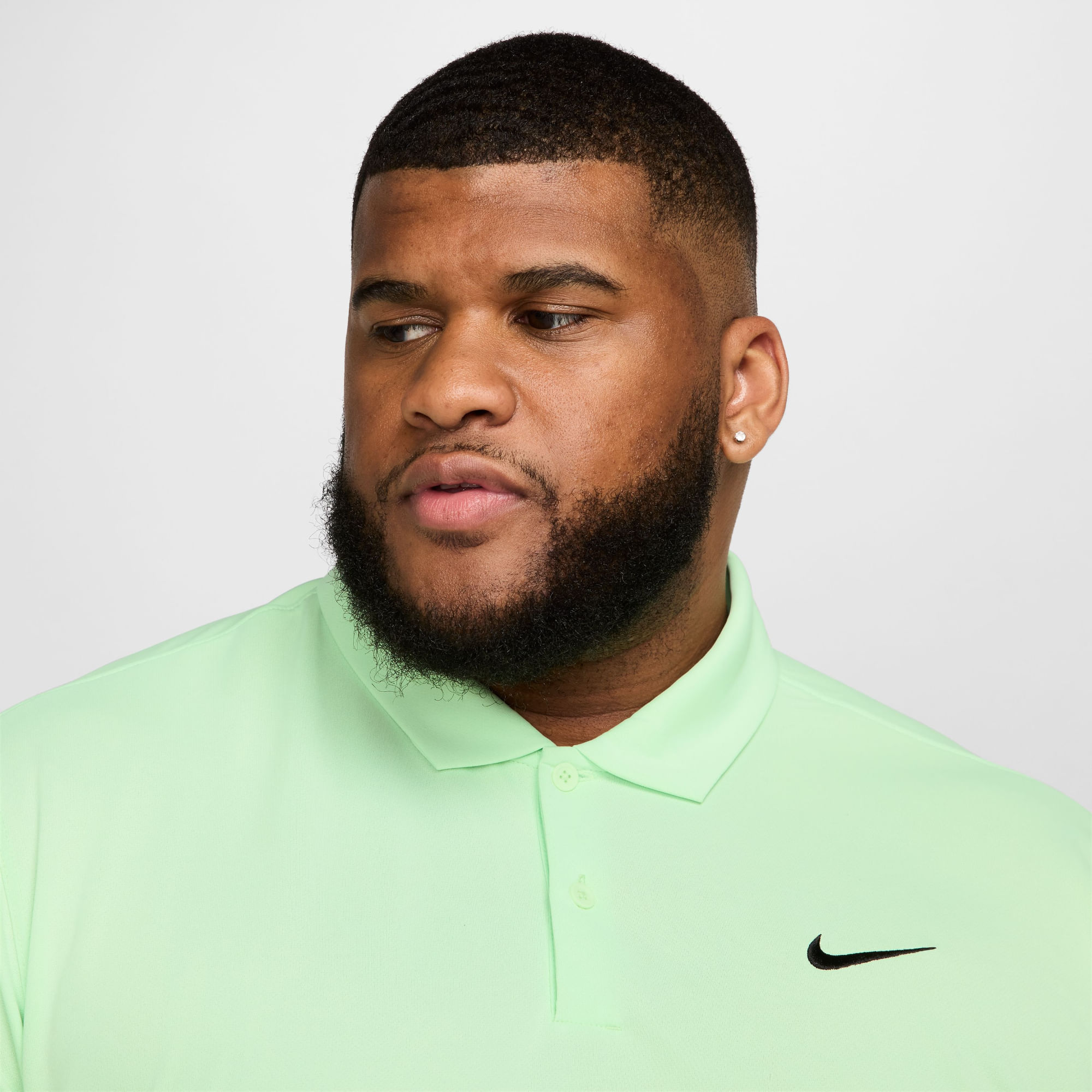 Nike M Nkct Df Polo Solid Polo verde de hombre para tenis