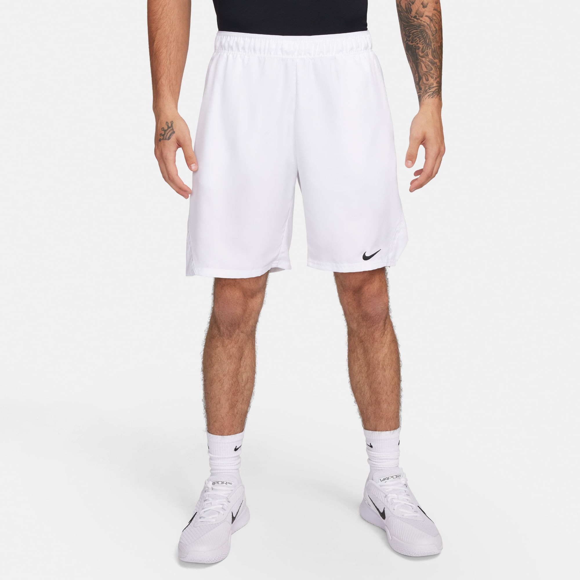 Nike M Nkct Df Vctry Short 9In Pantaloneta blanco de hombre para tenis