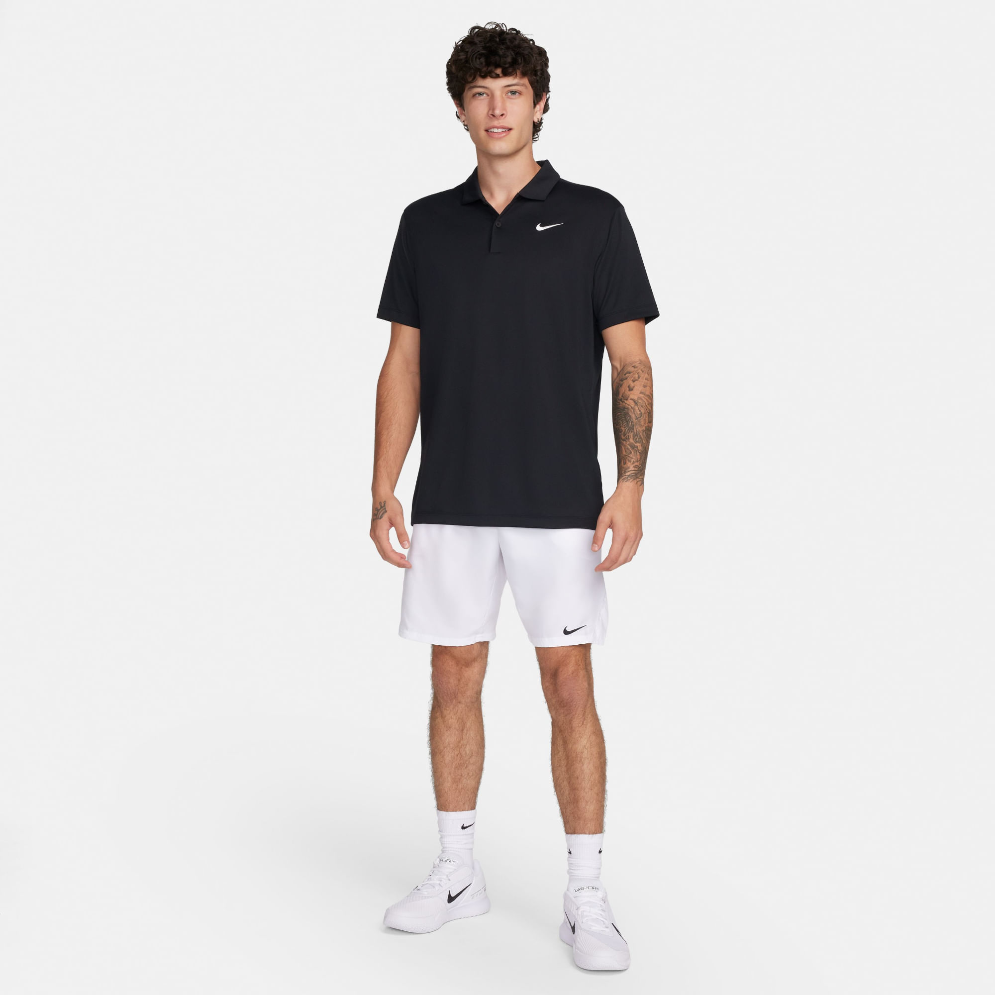 Nike M Nkct Df Vctry Short 9In Pantaloneta blanco de hombre para tenis