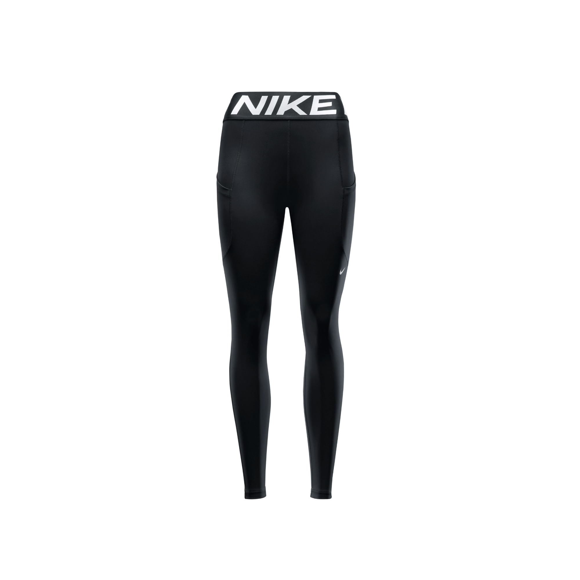 Nike W Np Sculpt Df Hr 7/8 Pkt Tigh Licra blanco de mujer para entrenamiento