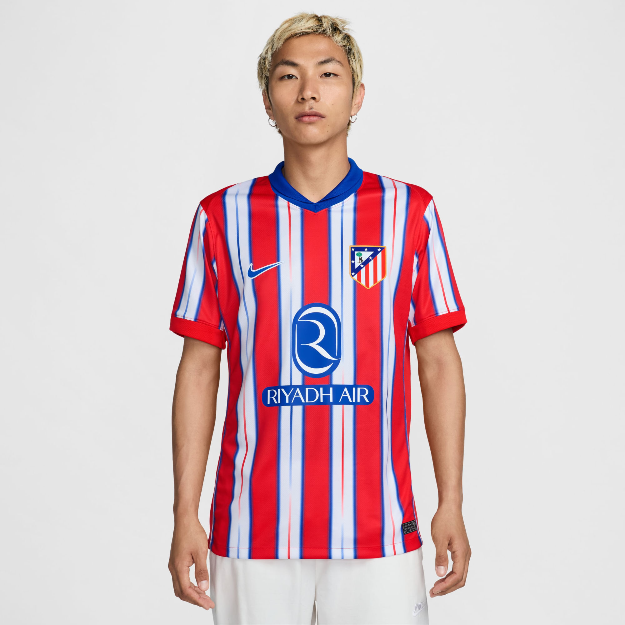 Nike Atletico de Madrid Nk Df Jsy Ss Stad Hm Camiseta Manga Corta rojo de hombre para futbol