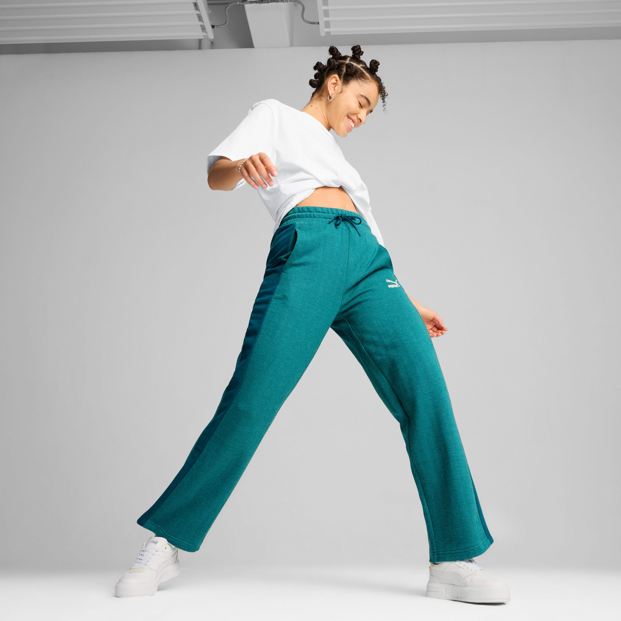 Puma Puma Cali Court Lth Wns Tenis blanco de mujer lifestyle