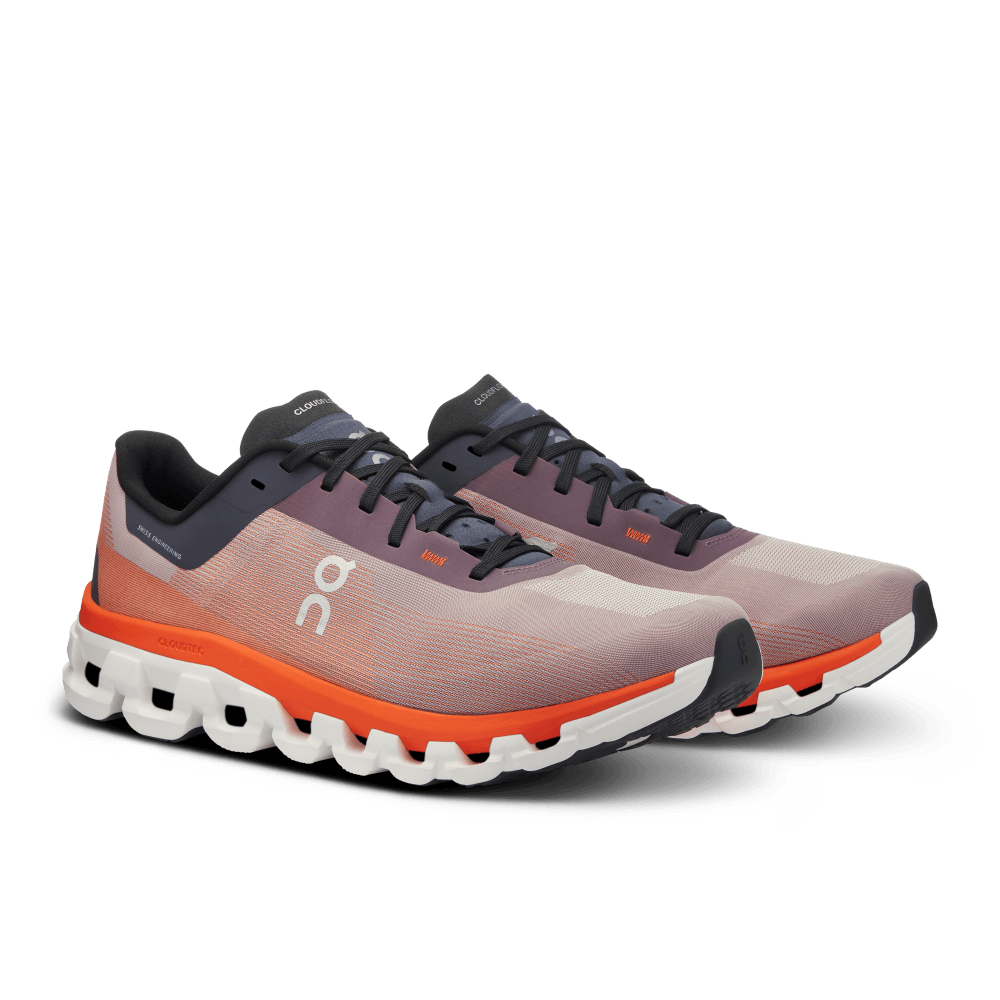 On Cloudflow 4 Tenis naranja de hombre para correr