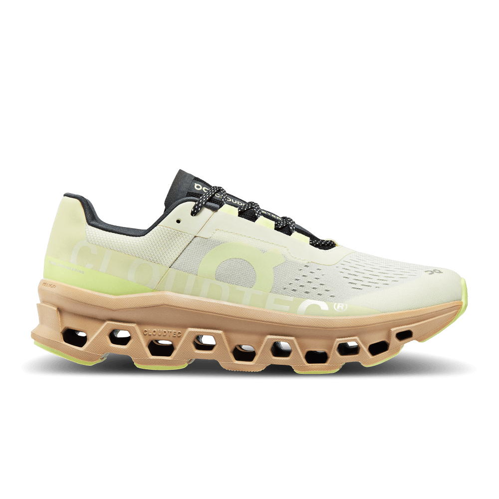 On Cloudmonster Tenis blanco de hombre para correr