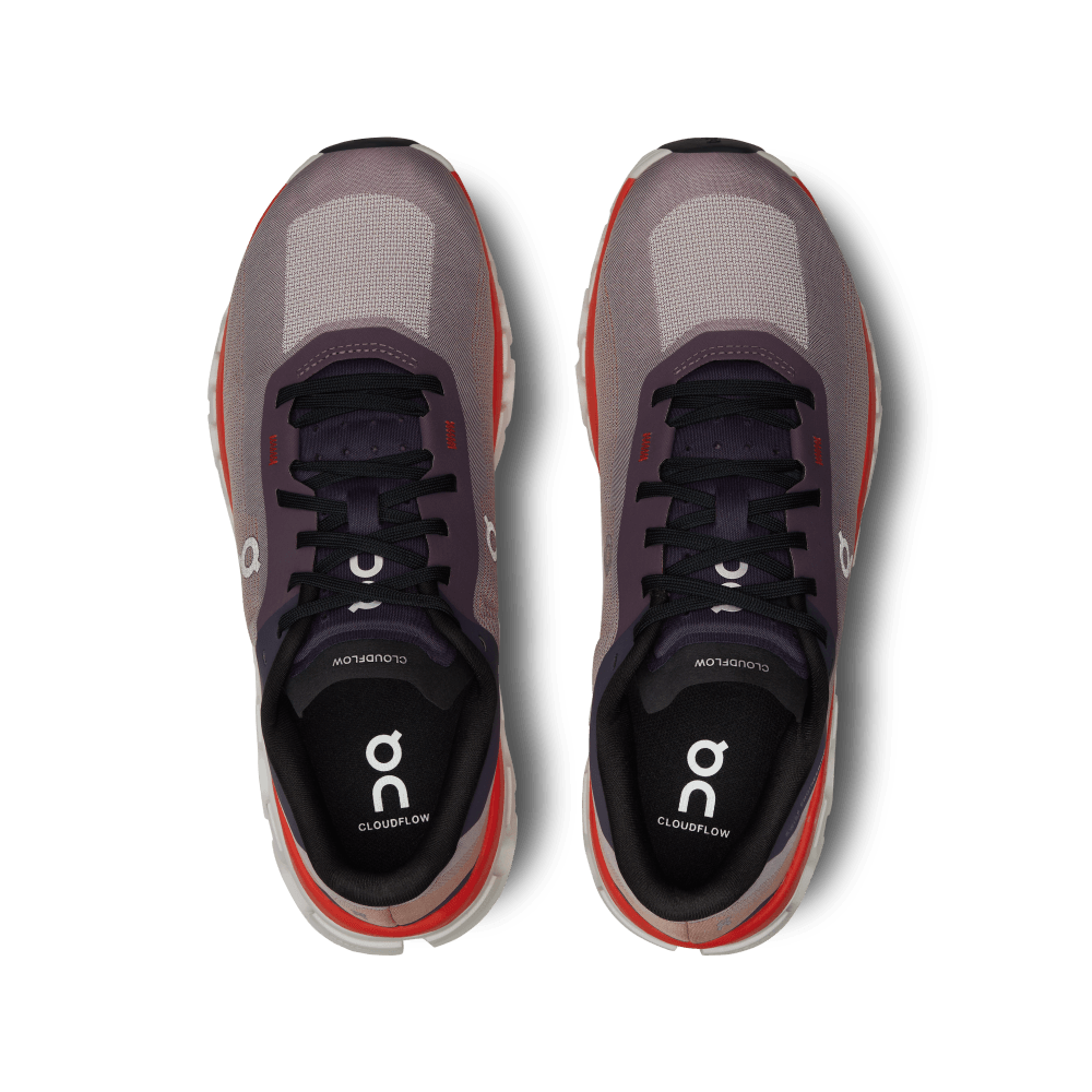 On Cloudflow 4 Tenis naranja de mujer para correr