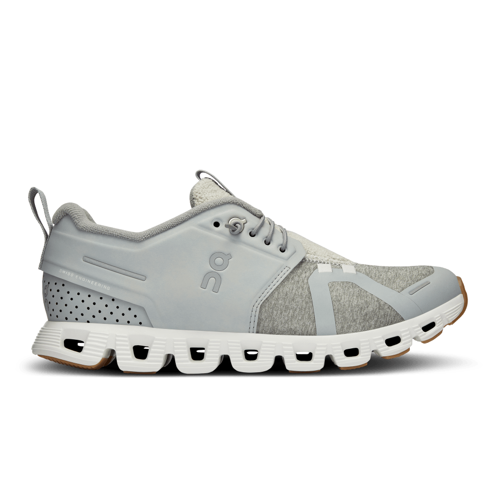 On Cloud 5 Terry Tenis gris de mujer lifestyle