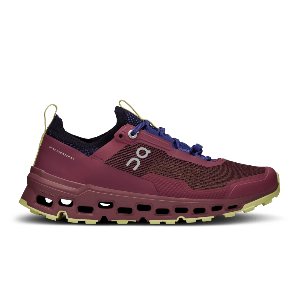 On Cloudultra 2 Tenis rojo de mujer para outdoor