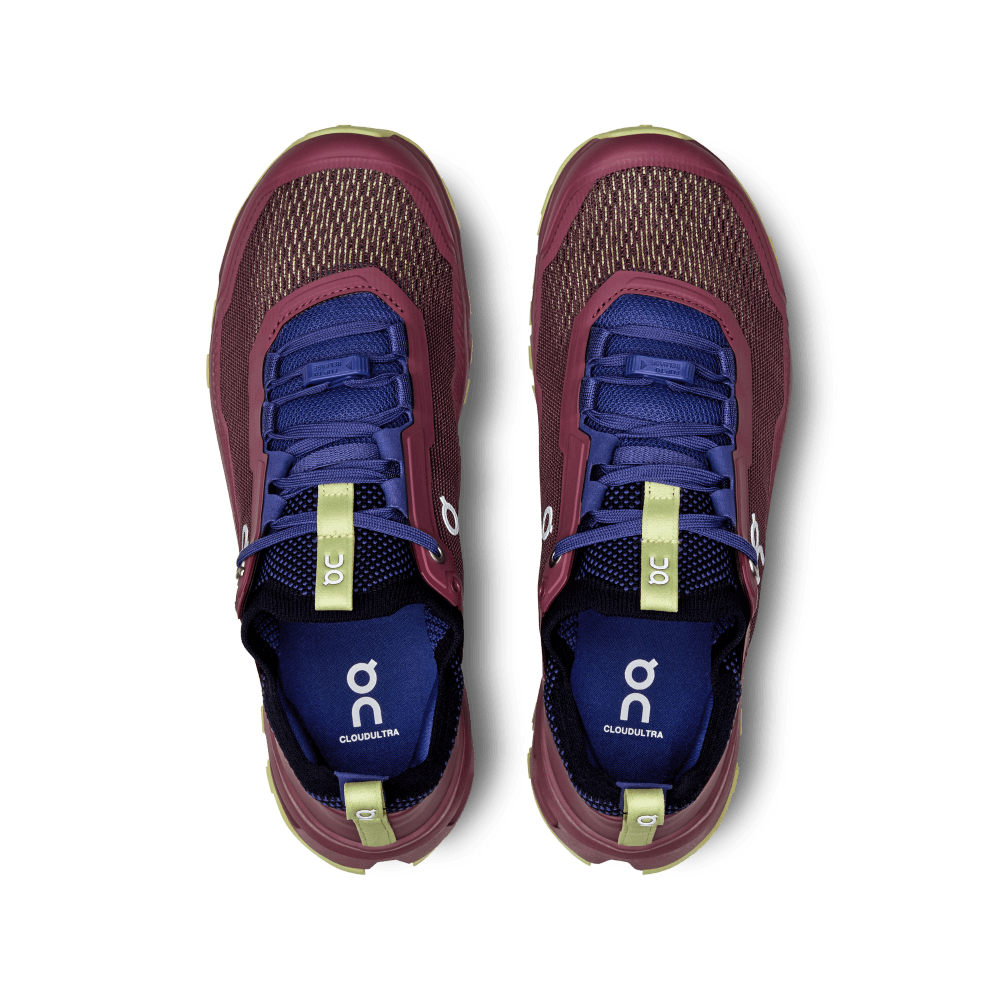 On Cloudultra 2 Tenis rojo de mujer para outdoor