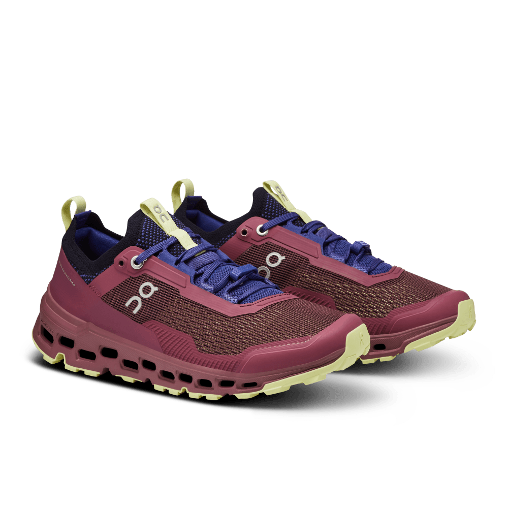 On Cloudultra 2 Tenis rojo de mujer para outdoor