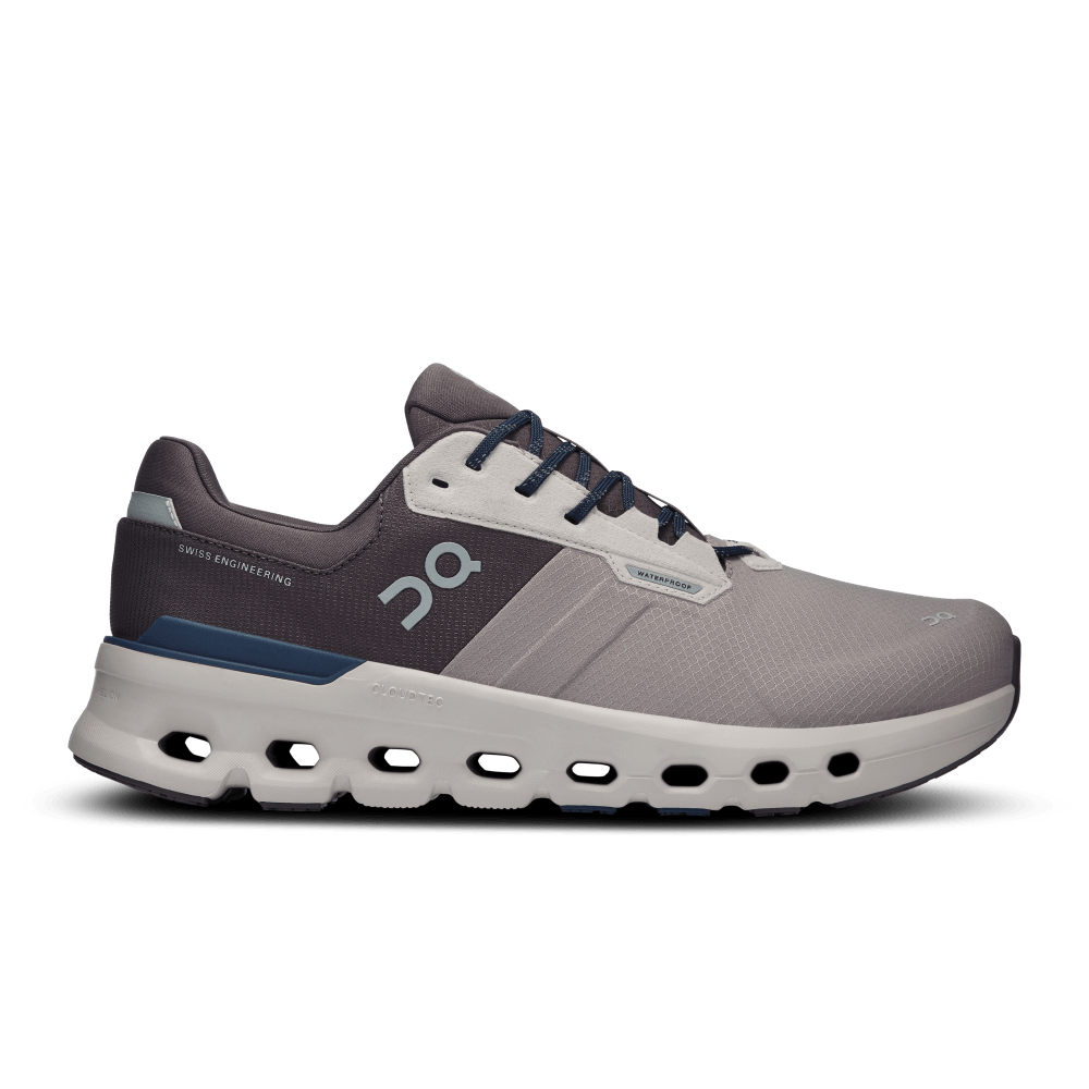 On Cloudrunner 2 Waterproof Tenis gris de hombre para correr
