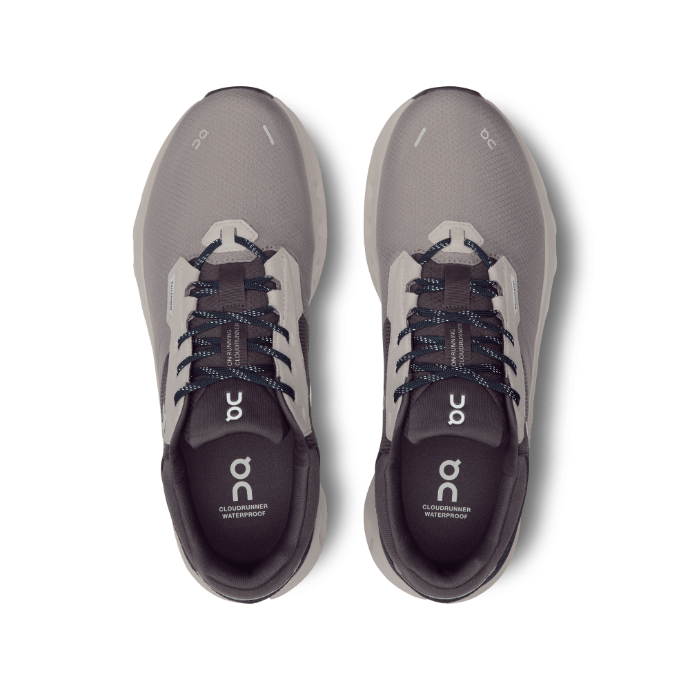 On Cloudrunner 2 Waterproof Tenis gris de hombre para correr