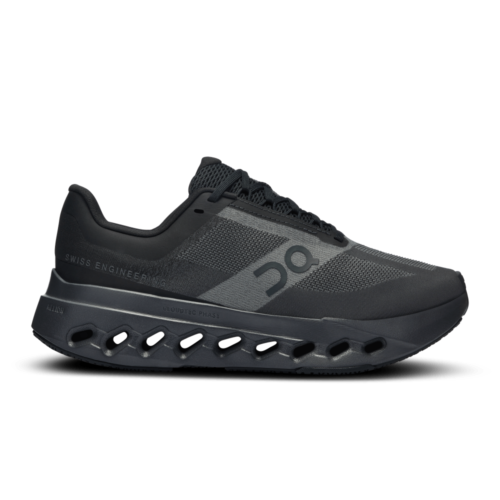 On Cloudsurfer Next 1 Tenis negro de mujer para correr