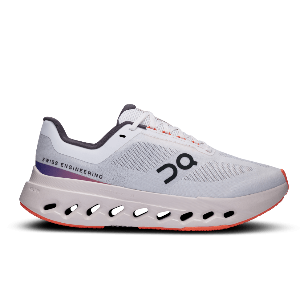 On Cloudsurfer Next 1 Tenis gris de mujer para correr