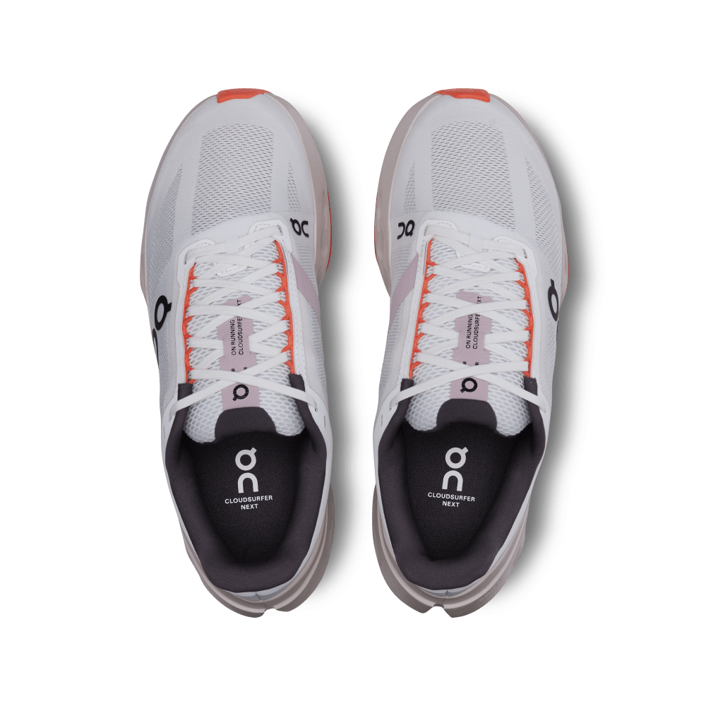 On Cloudsurfer Next 1 Tenis gris de mujer para correr