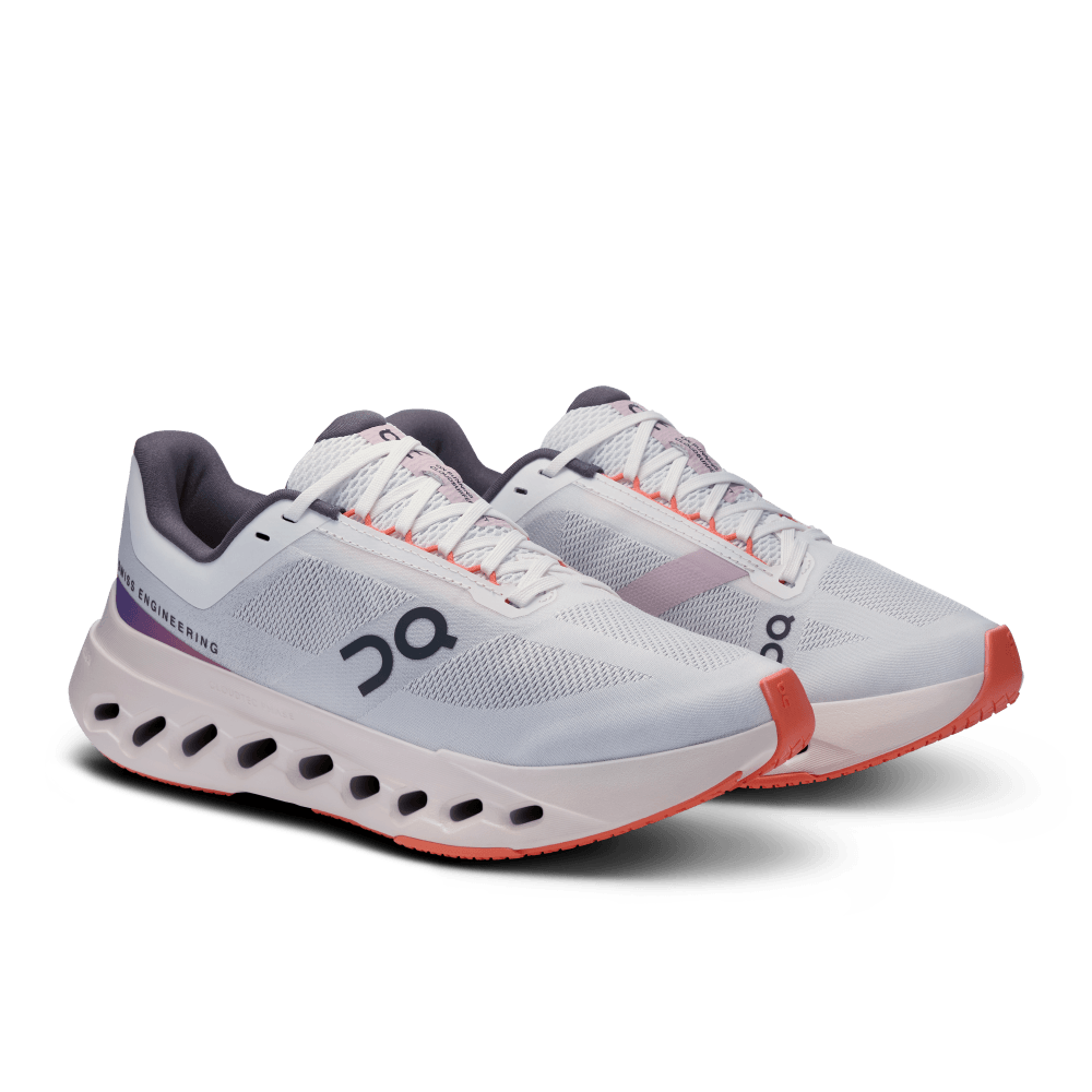 On Cloudsurfer Next 1 Tenis gris de mujer para correr