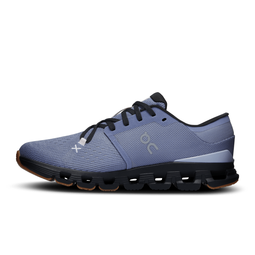 On Cloud X 4 Tenis azul de mujer para entrenamiento