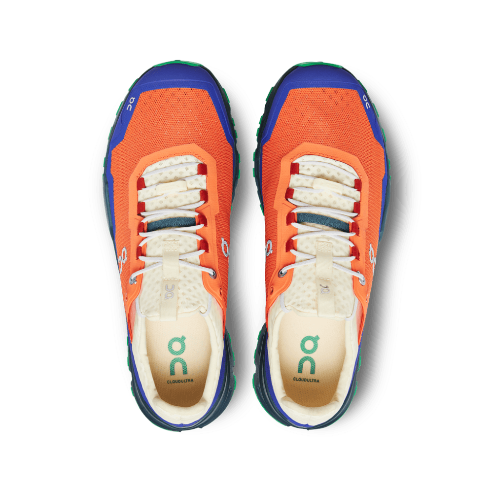 On Cloudultra Tenis naranja de hombre para outdoor