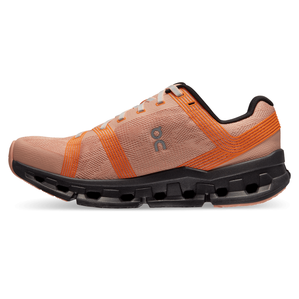 On Cloudgo Tenis naranja de mujer para correr