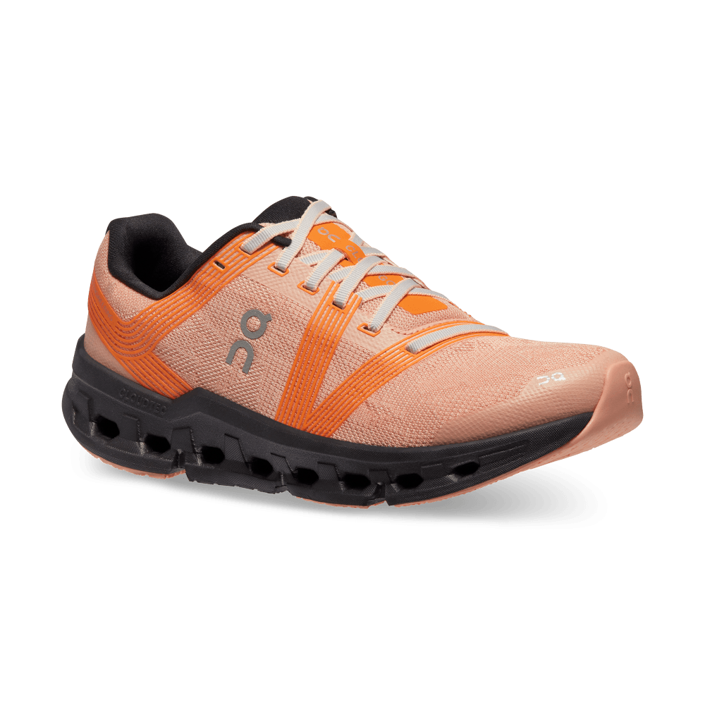 On Cloudgo Tenis naranja de mujer para correr