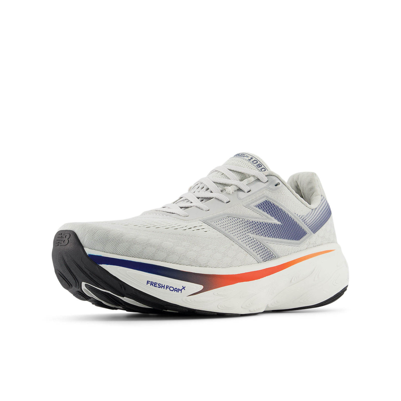 New Balance 1080 V14 Tenis gris de hombre para correr