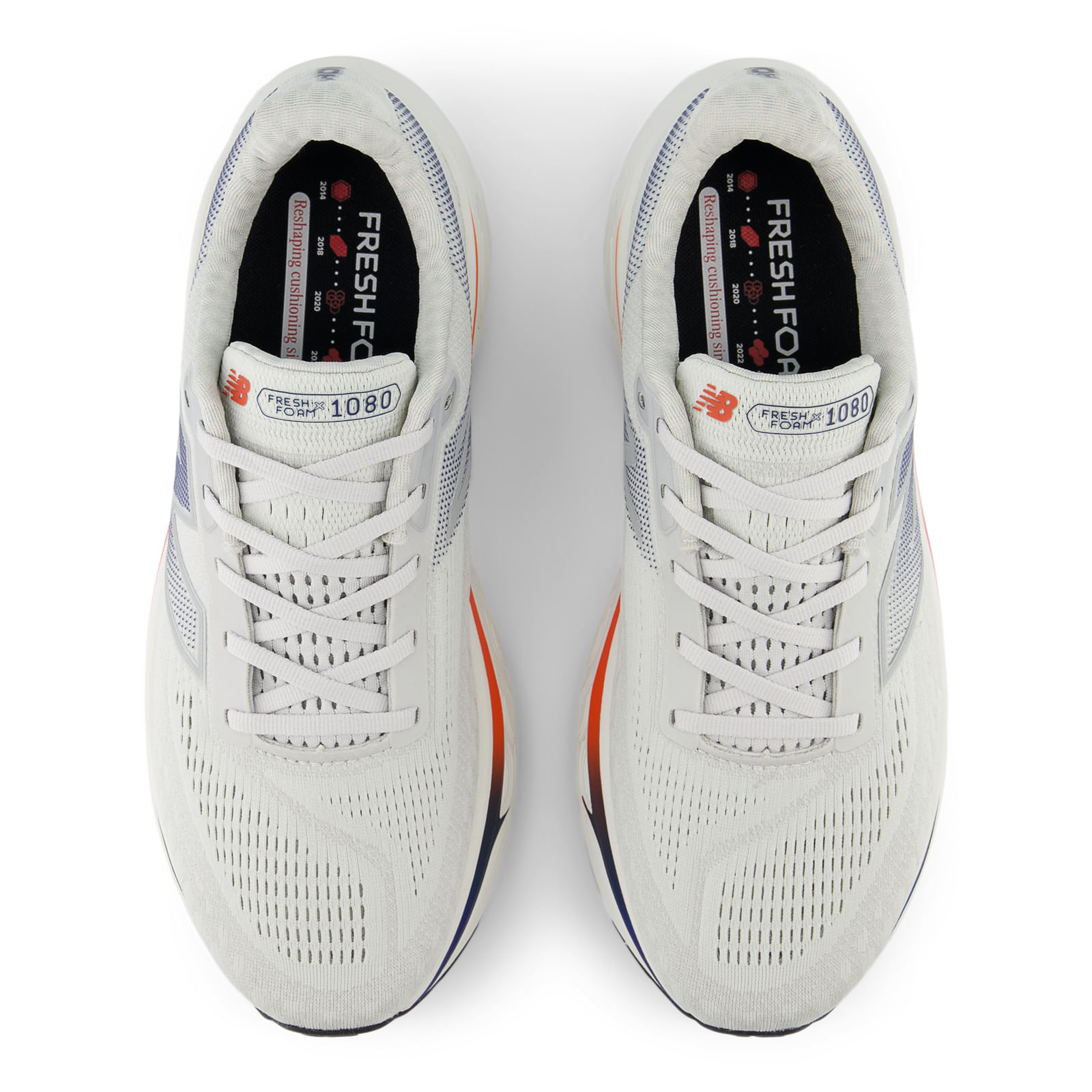 New Balance 1080 V14 Tenis gris de hombre para correr
