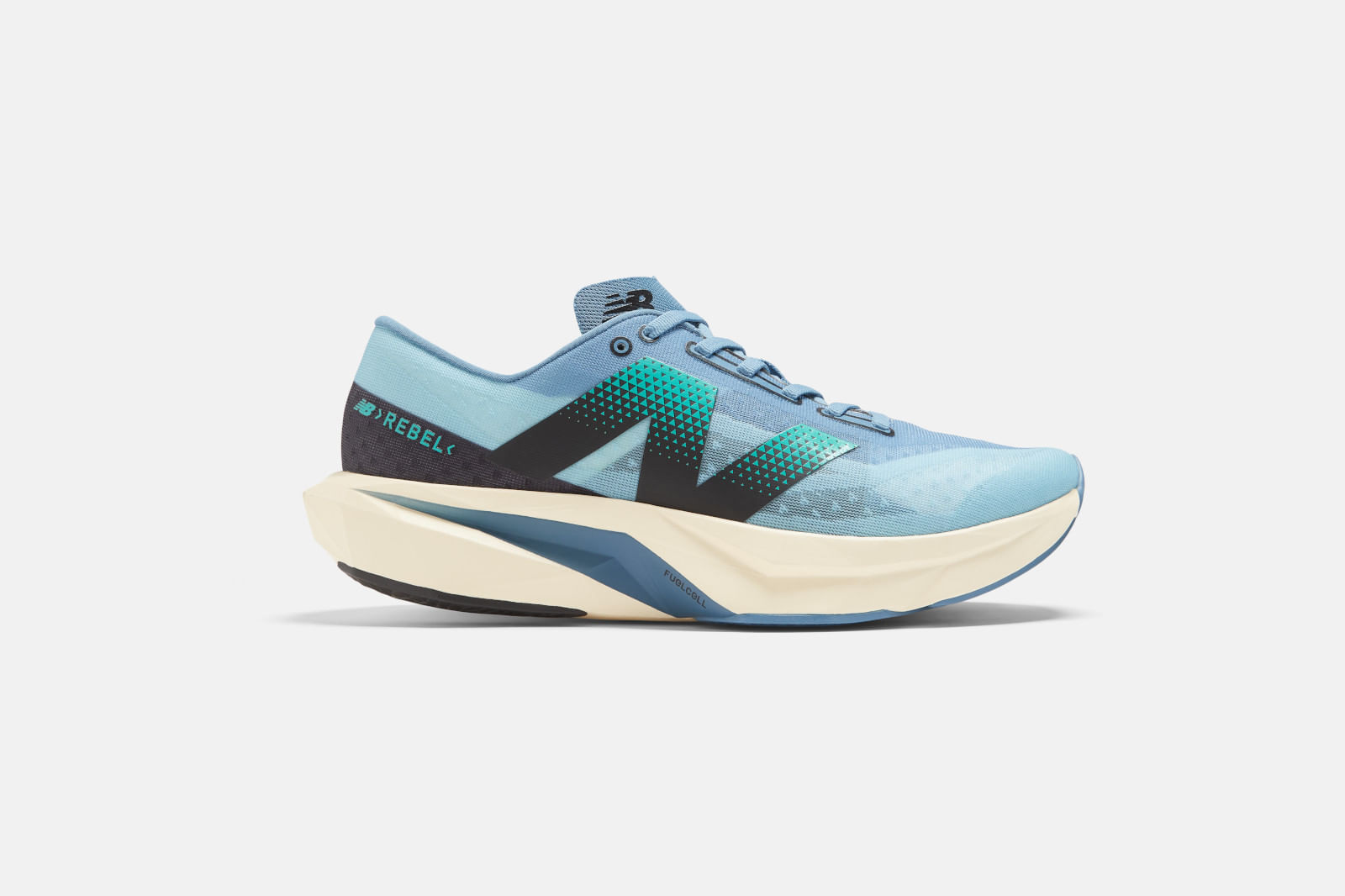 New Balance Rebel V4 Tenis azul de hombre para correr