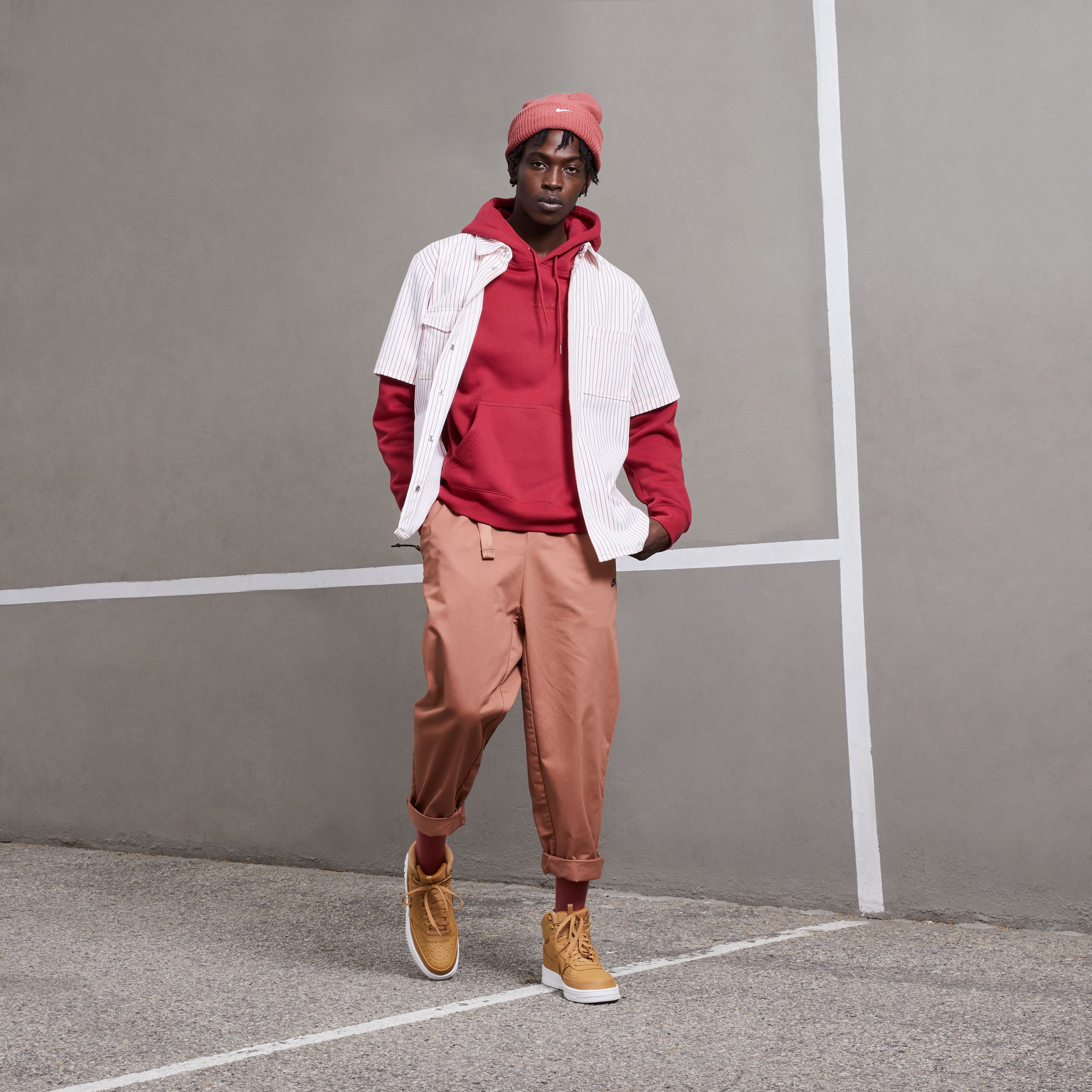 Nike Court Vision Mid Wntr Tenis amarillo de hombre lifestyle