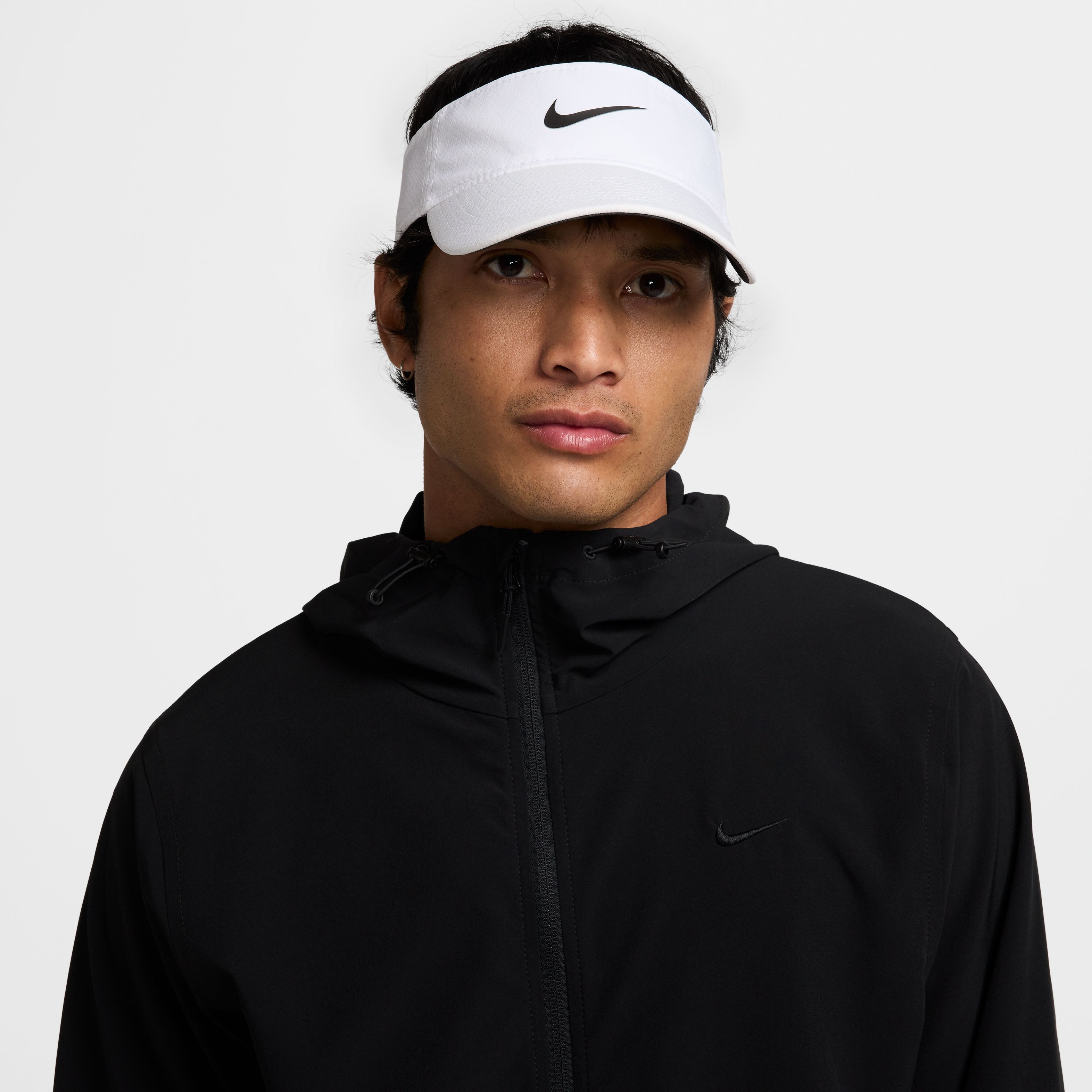 Nike U Nk Df Ace Visor U Cb New P Visera blanco de hombre para entrenamiento