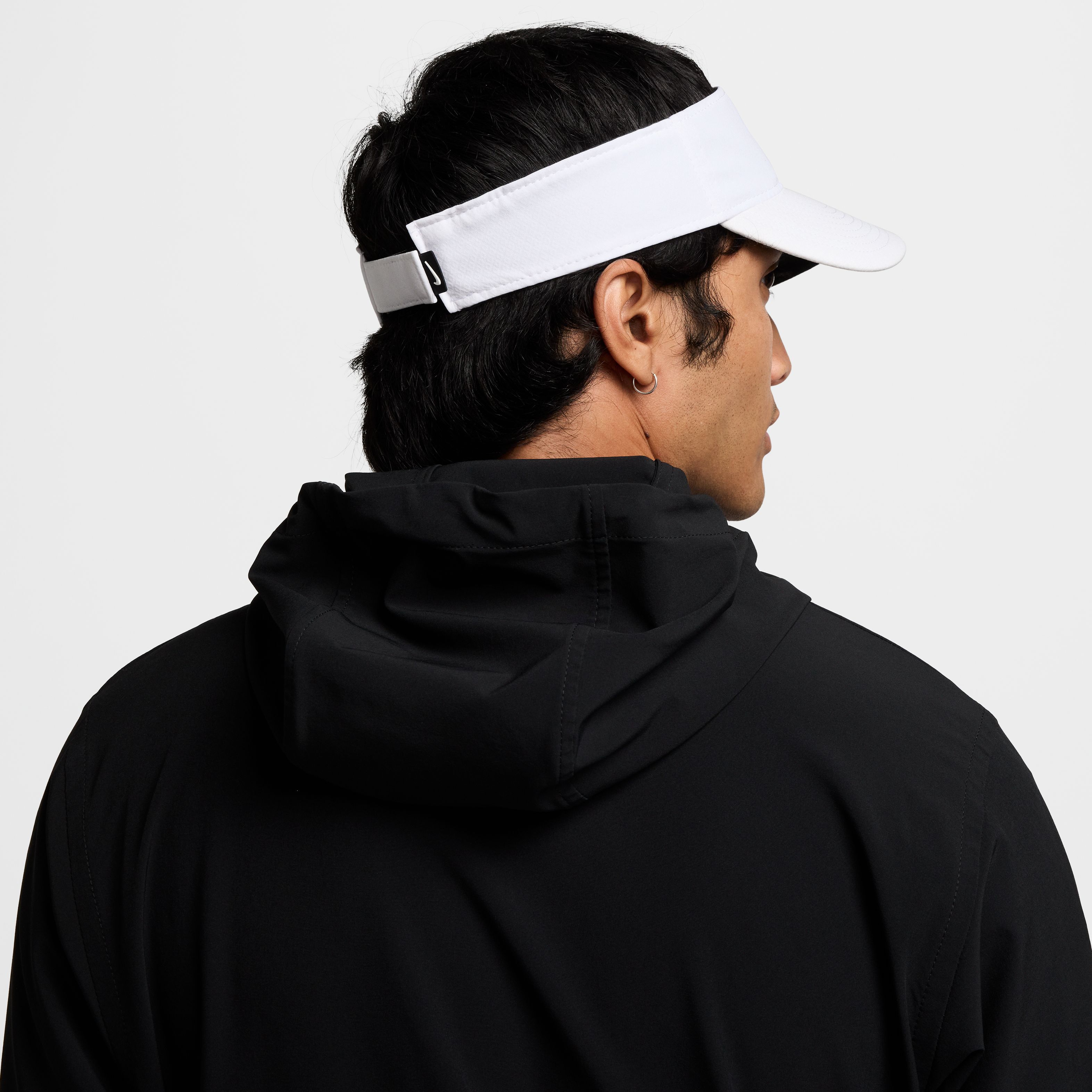 Nike U Nk Df Ace Visor U Cb New P Visera blanco de hombre para entrenamiento