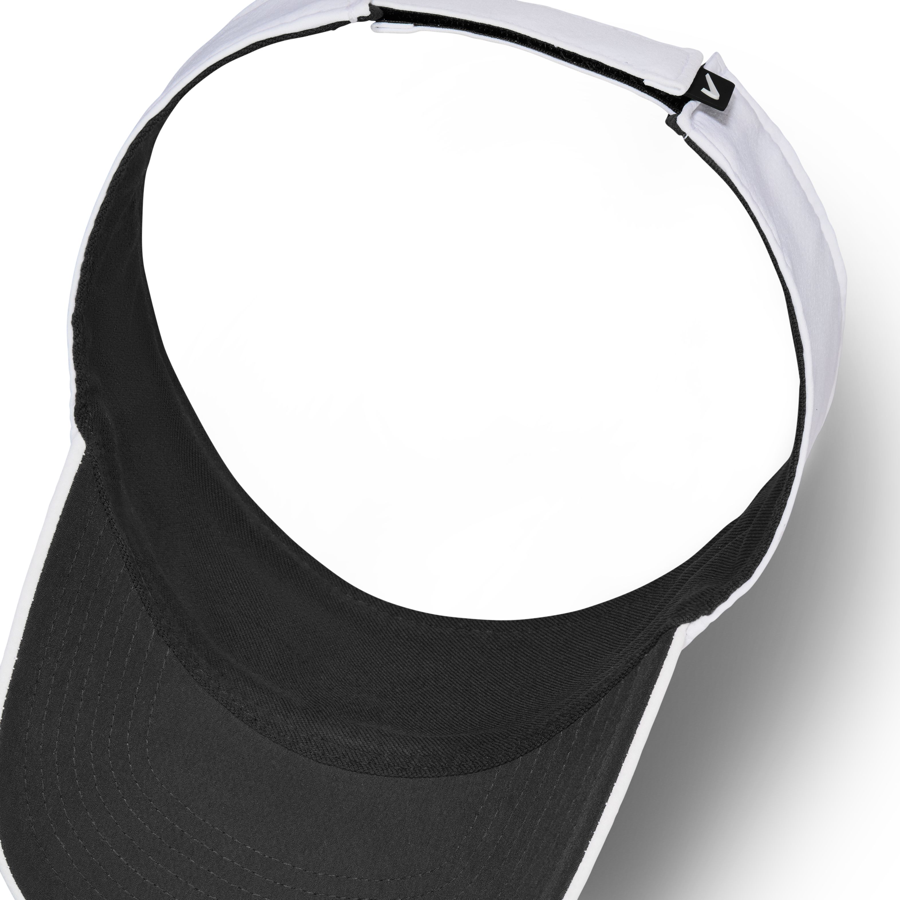 Nike U Nk Df Ace Visor U Cb New P Visera blanco de hombre para entrenamiento
