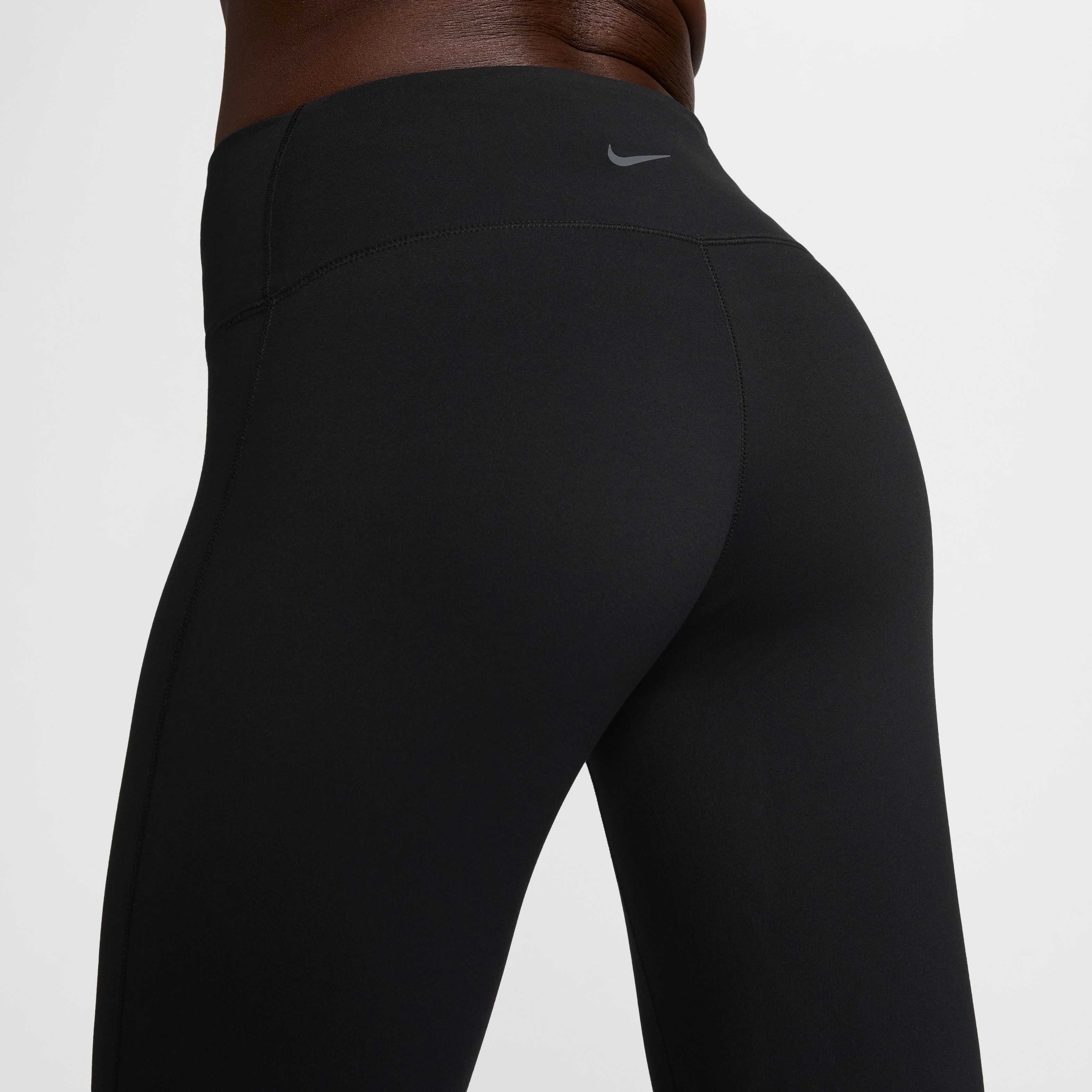 Nike W Nk Df One Hr Tight Useam Licra negro de mujer para entrenamiento