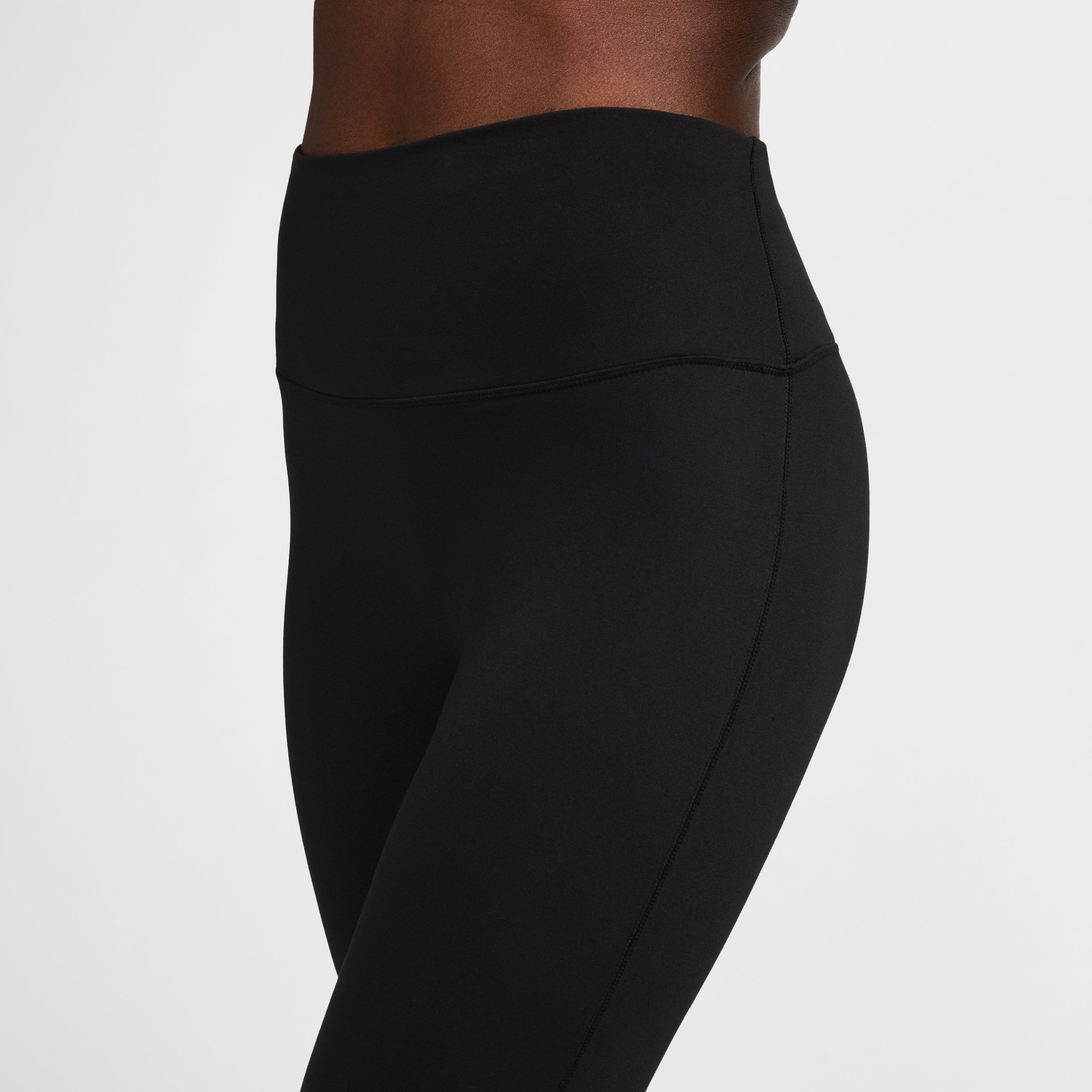 Nike W Nk Df One Hr Tight Useam Licra negro de mujer para entrenamiento