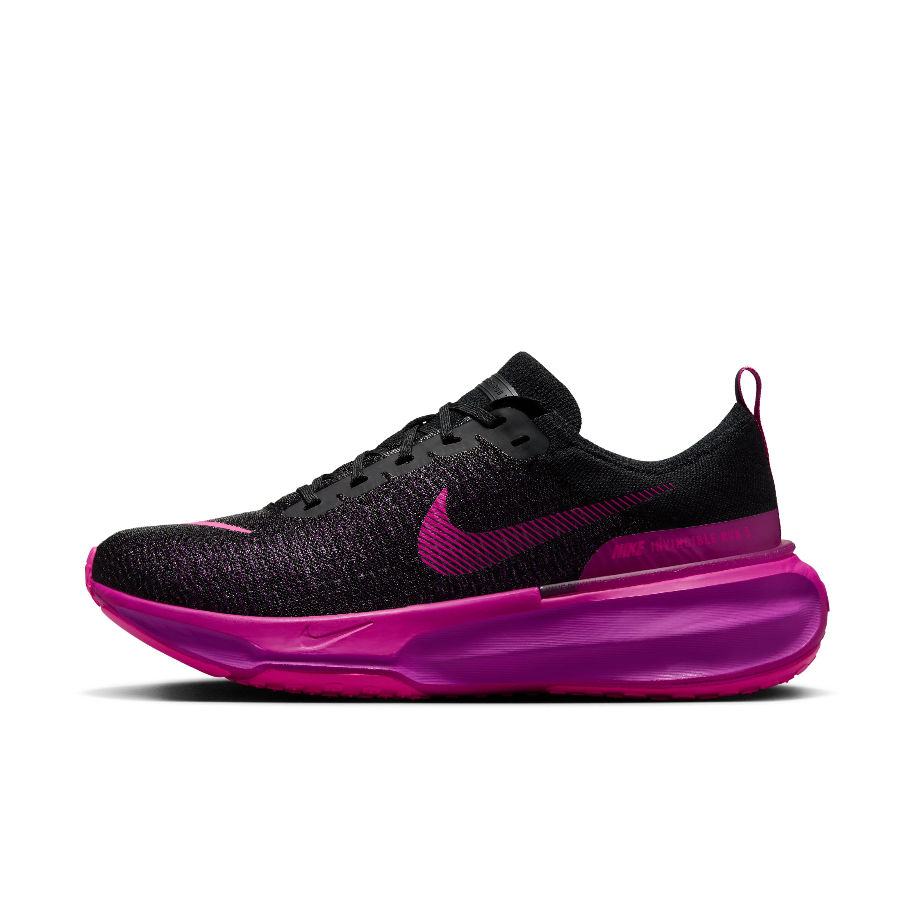Nike Zoomx Invincible Run Fk 3 Tenis negro de hombre para correr