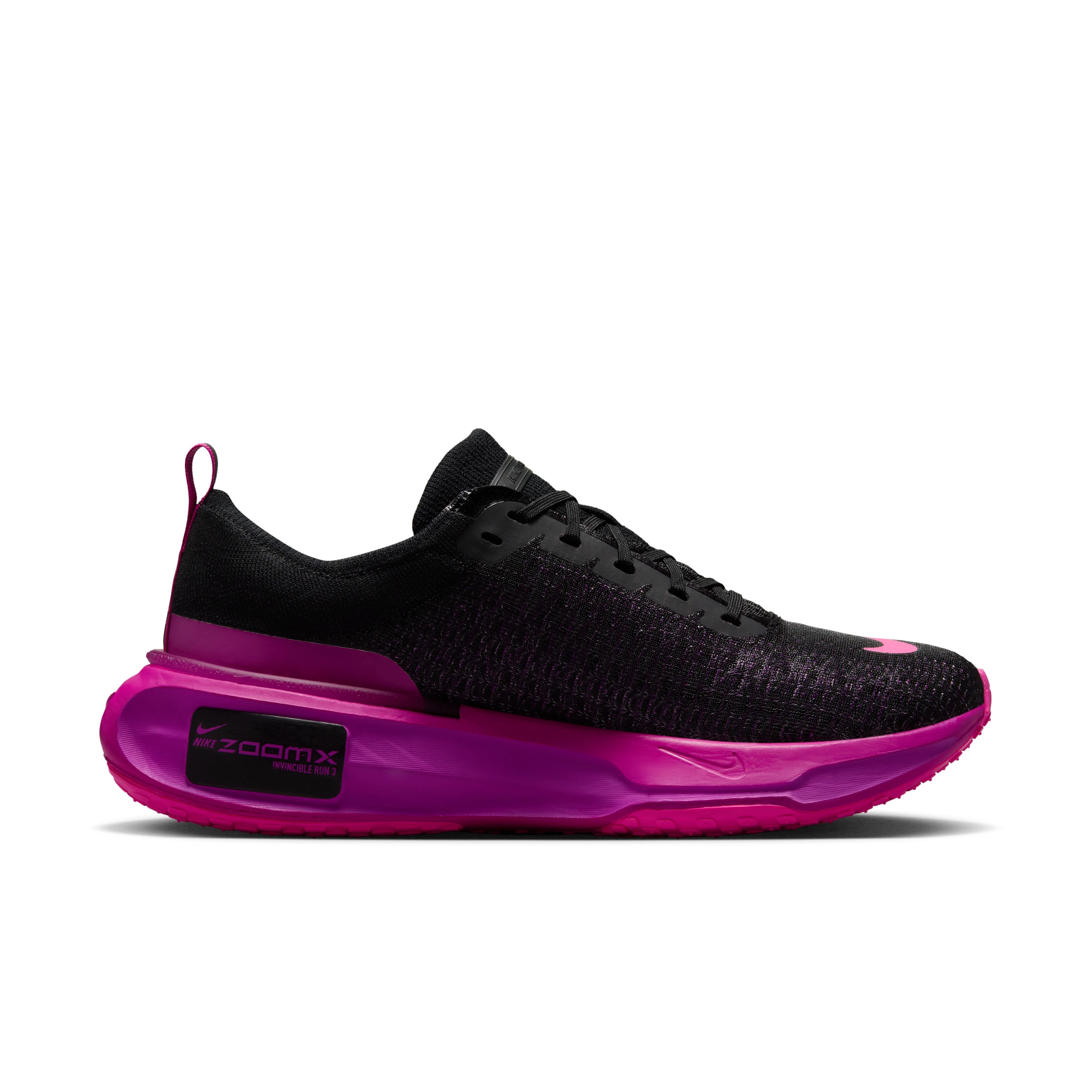 Nike Zoomx Invincible Run Fk 3 Tenis negro de hombre para correr