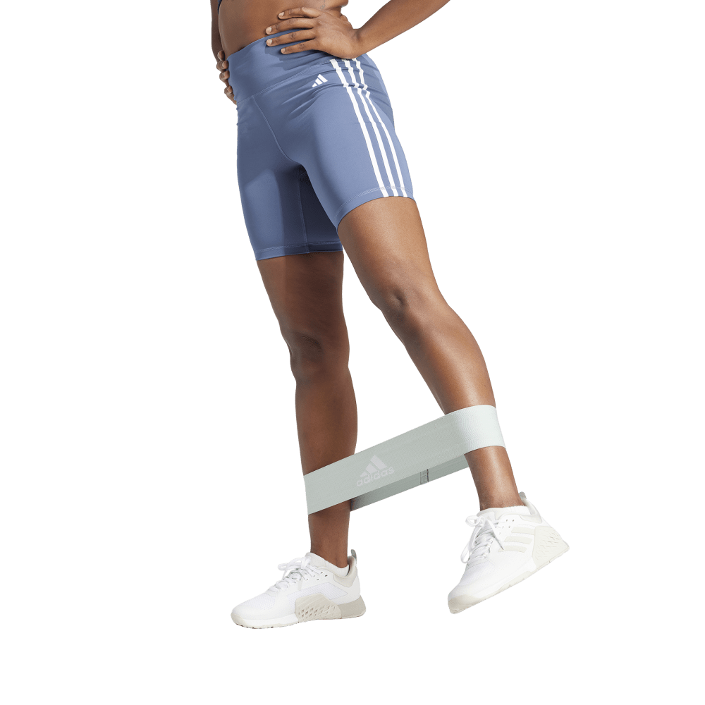 Adidas We 3S Sho Tig Licra azul de mujer para entrenamiento