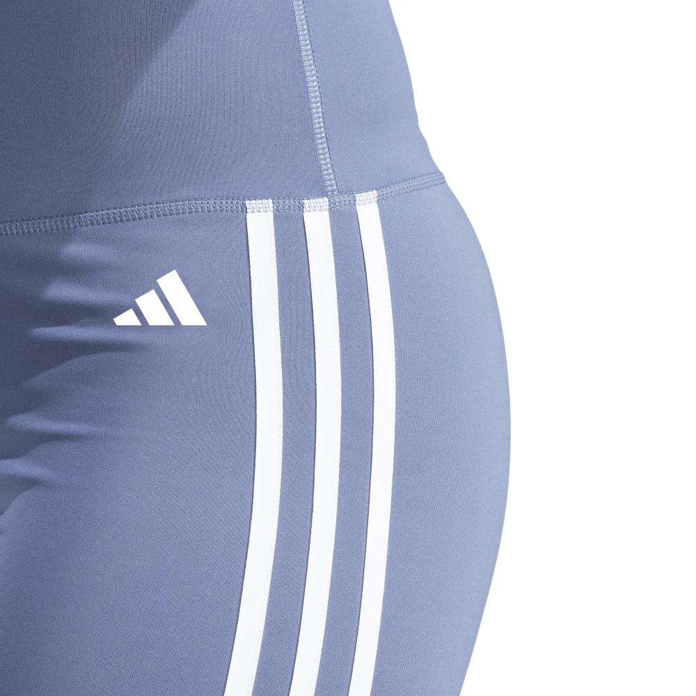 Adidas We 3S Sho Tig Licra azul de mujer para entrenamiento