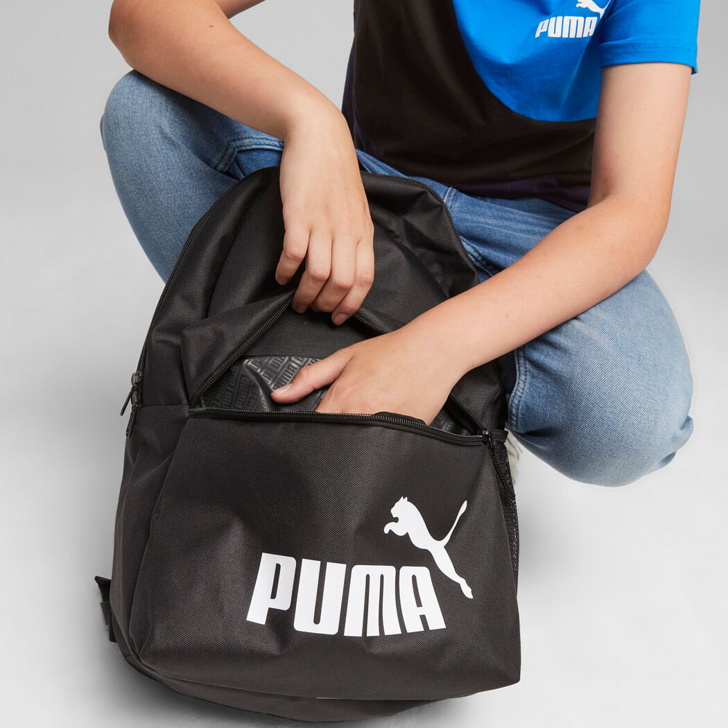 Puma Puma Phase Backpack Morral negro de hombre lifestyle