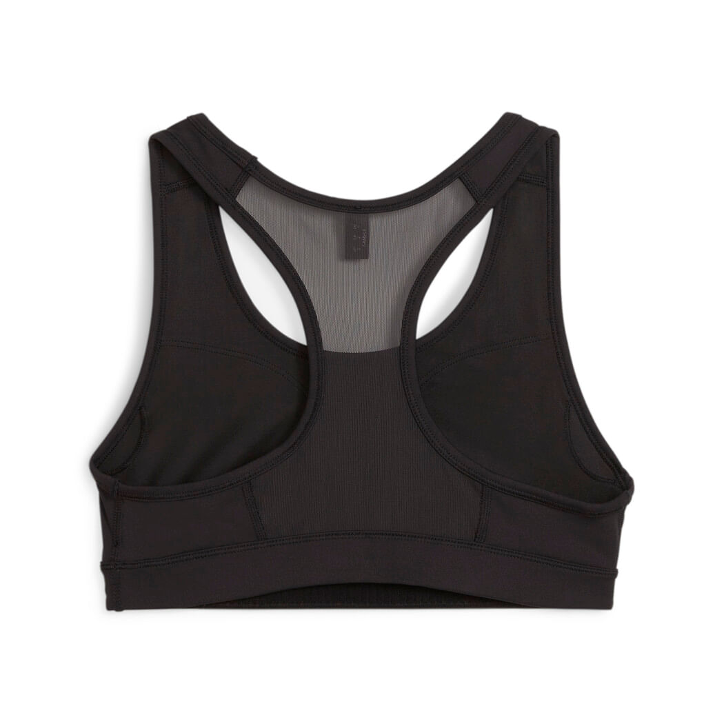 Puma 4Keeps Bra W Top negro de mujer para entrenamiento