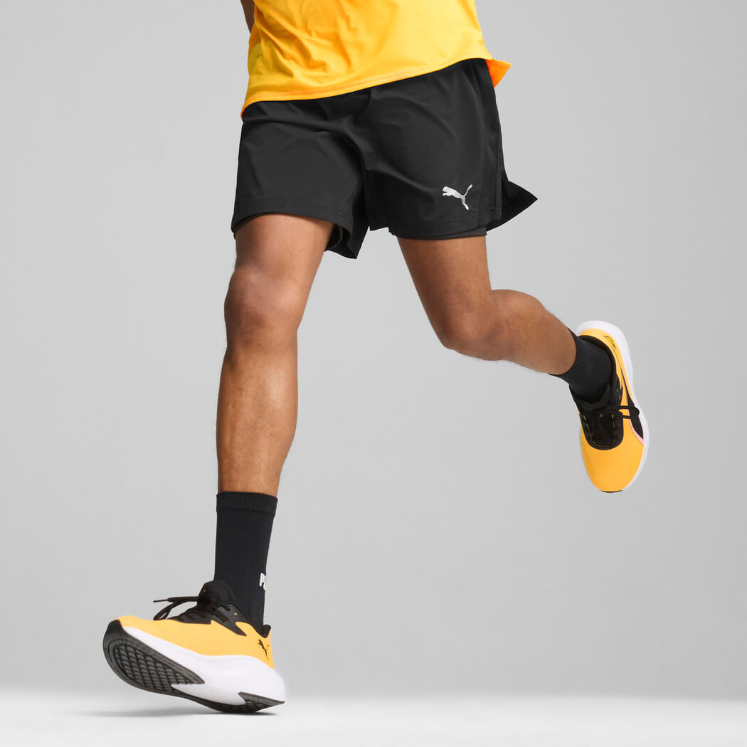 Puma Run Favorite Velocity Woven 2In1 Short Pantaloneta negro de hombre para correr
