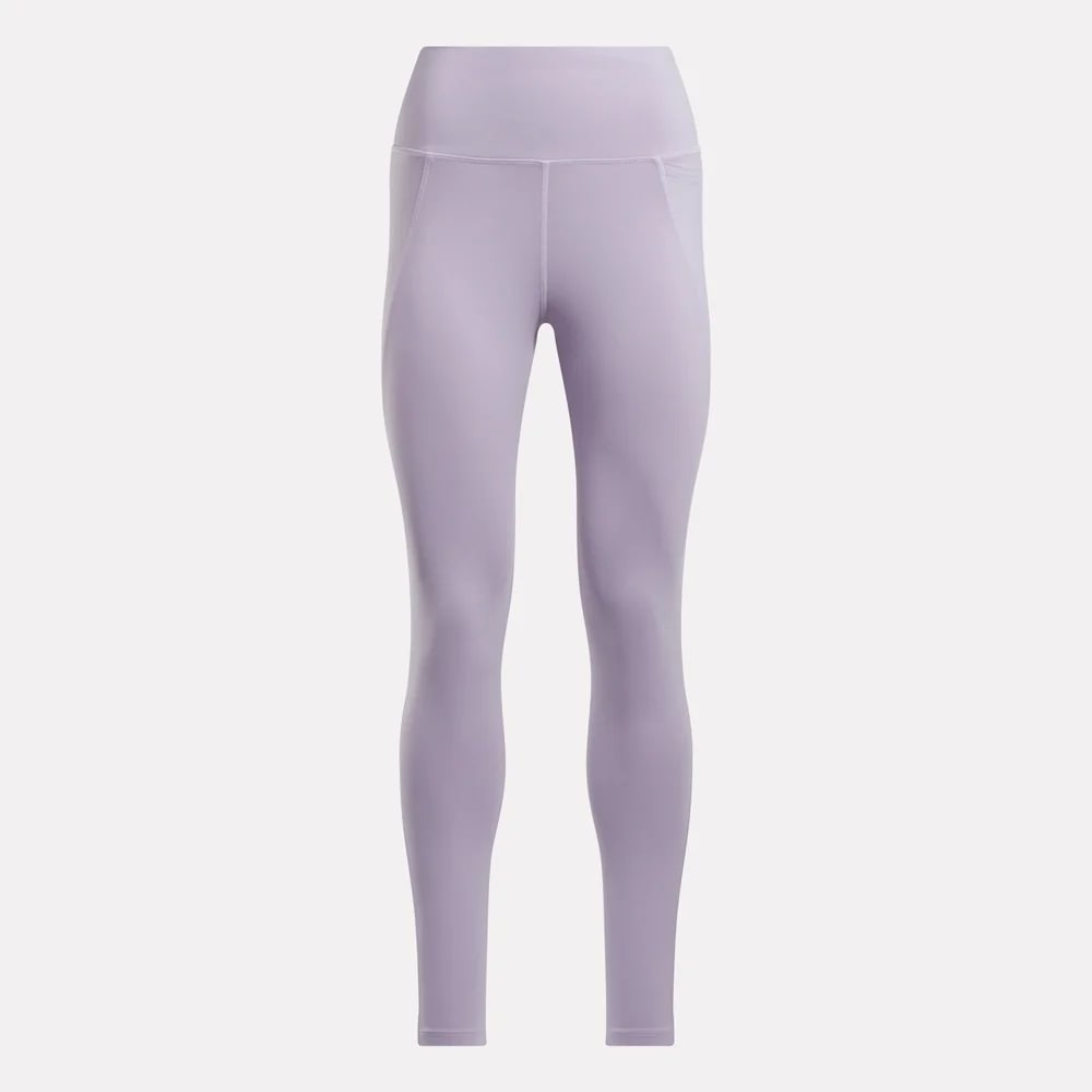 Reebok Lux Hr Tight Licra morado de mujer para entrenamiento