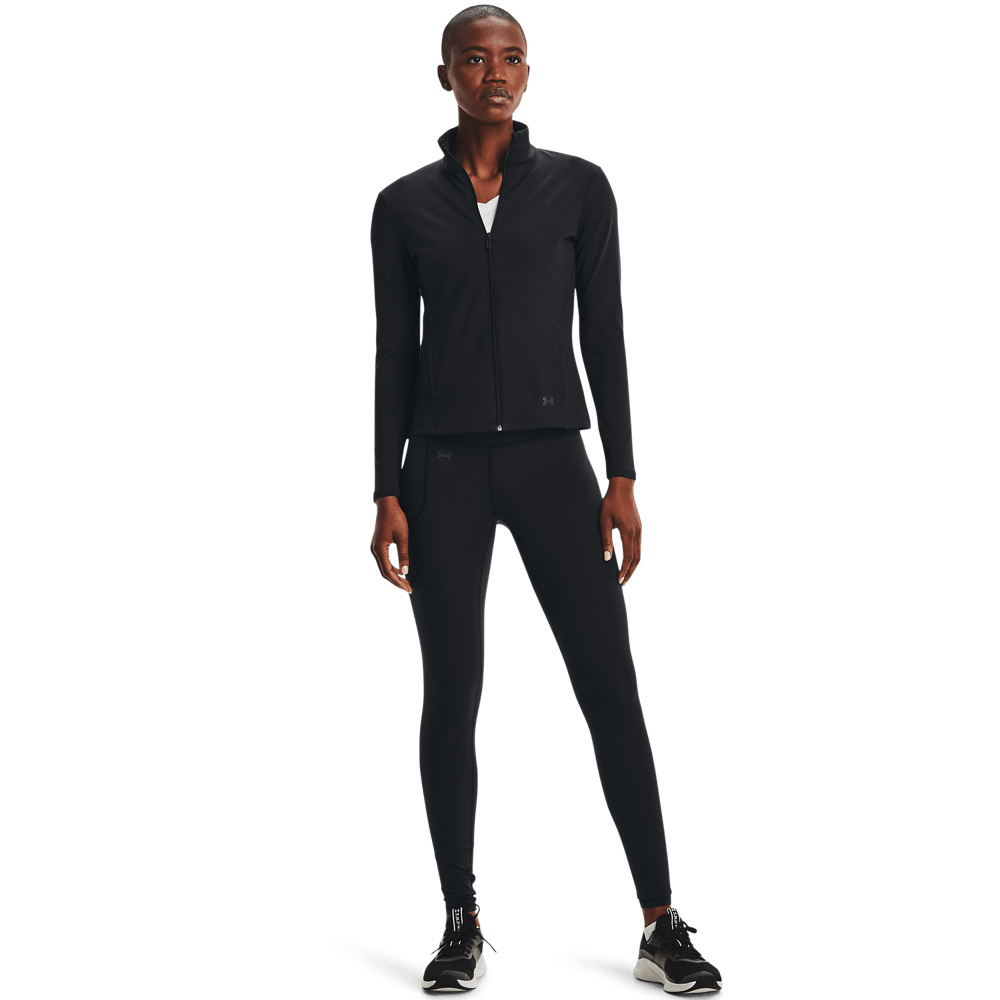 UA Ion chaqueta negro de mujer para entrenamiento