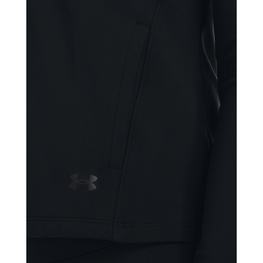 UA Ion chaqueta negro de mujer para entrenamiento