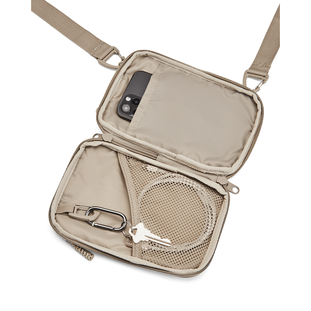 UA Loudon Cb Sm Prtd Bolso beige de hombre para entrenamiento