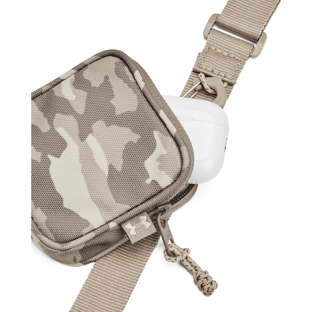 UA Loudon Cb Sm Prtd Bolso beige de hombre para entrenamiento