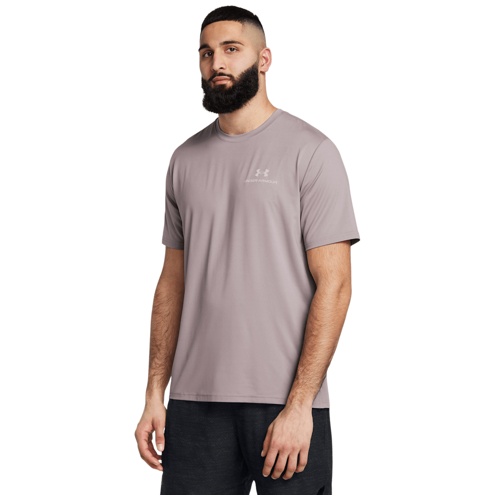 UA Ish Energy Ss Camiseta Manga Corta gris de hombre para entrenamiento