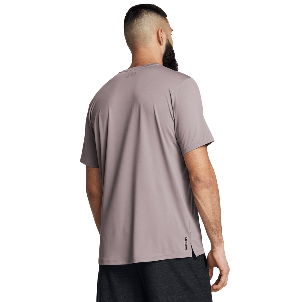 UA Ish Energy Ss Camiseta Manga Corta gris de hombre para entrenamiento